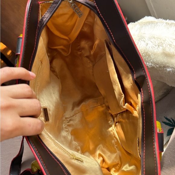 Ladybug Patterned Handbag - Picture 8 of 8